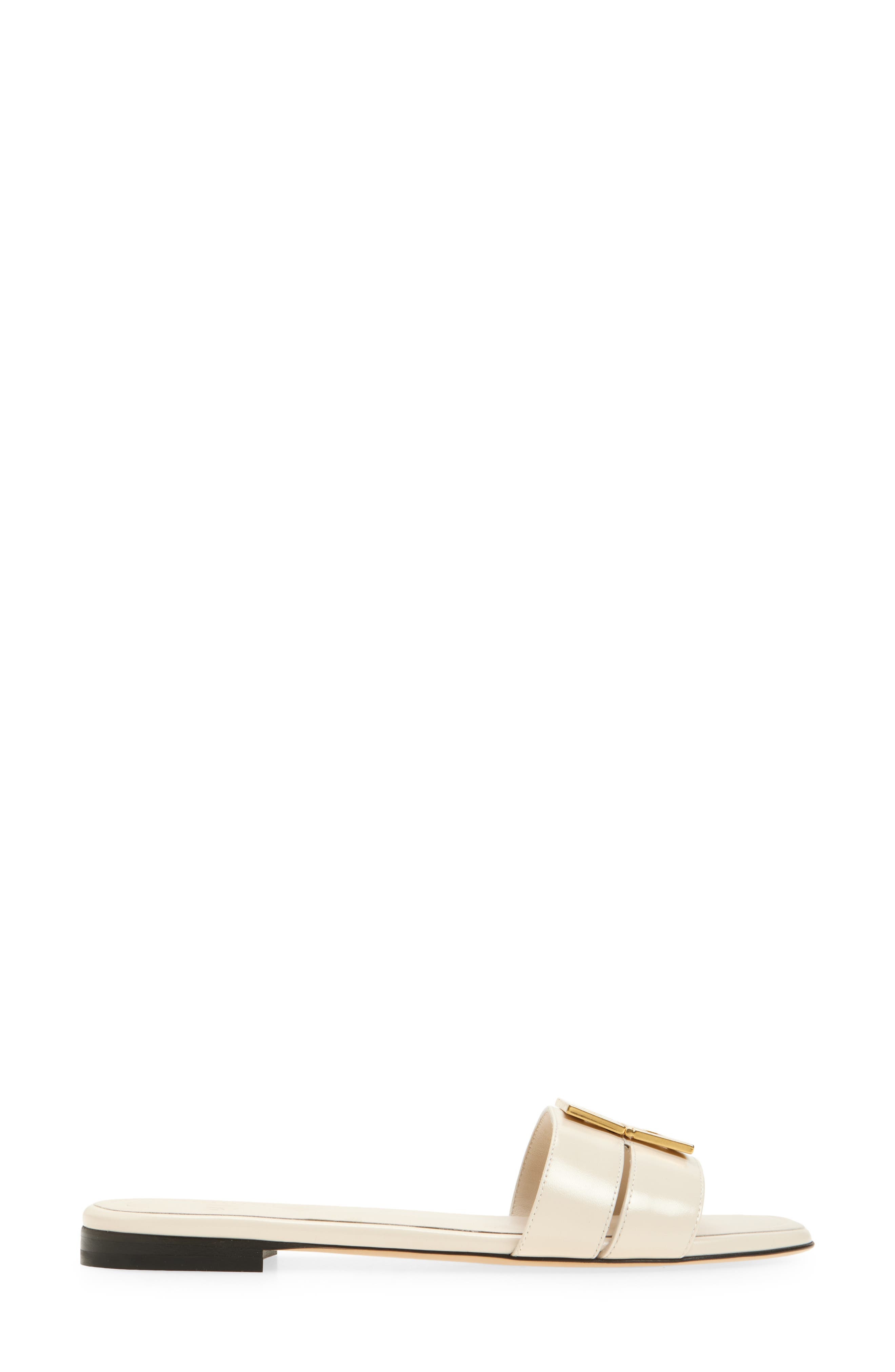 Fendi FFold Slide Sandal in Shell at Nordstrom - 3