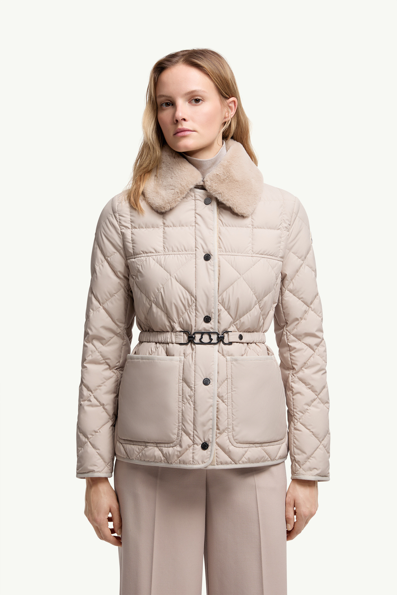 Cygne Faux Fur-Trimmed Short Down Jacket - 3