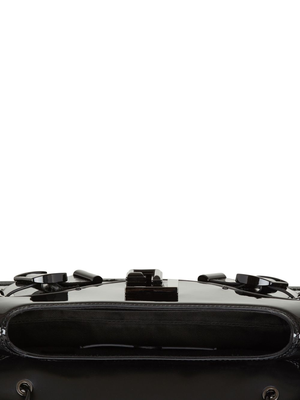 Blaze patent leather clutch bag - 5