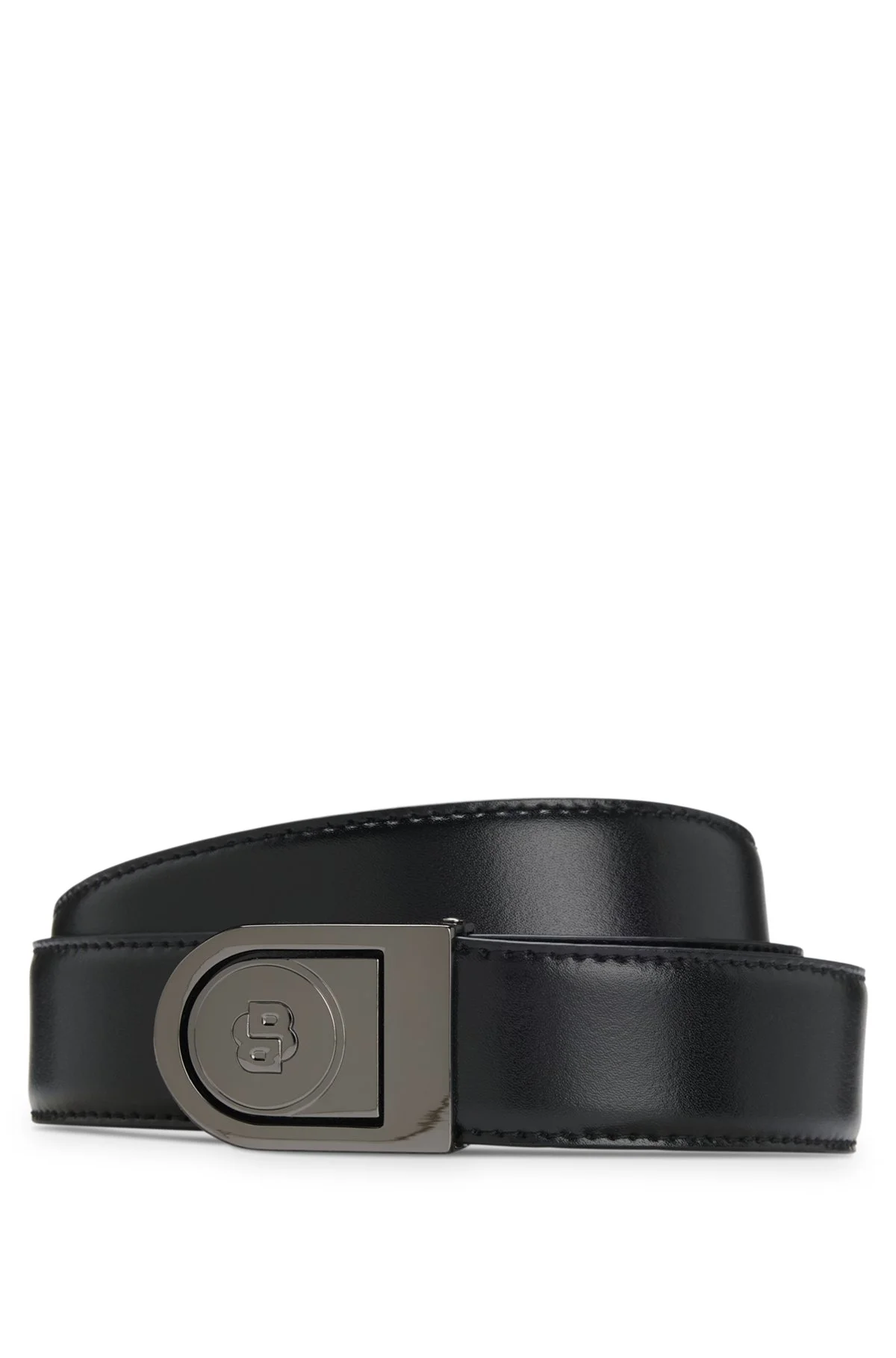 REVERSIBLE BELT IN ITALIAN LEATHER - 1