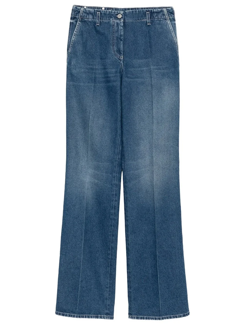 FLARED-LEG SLIM JEANS - 1