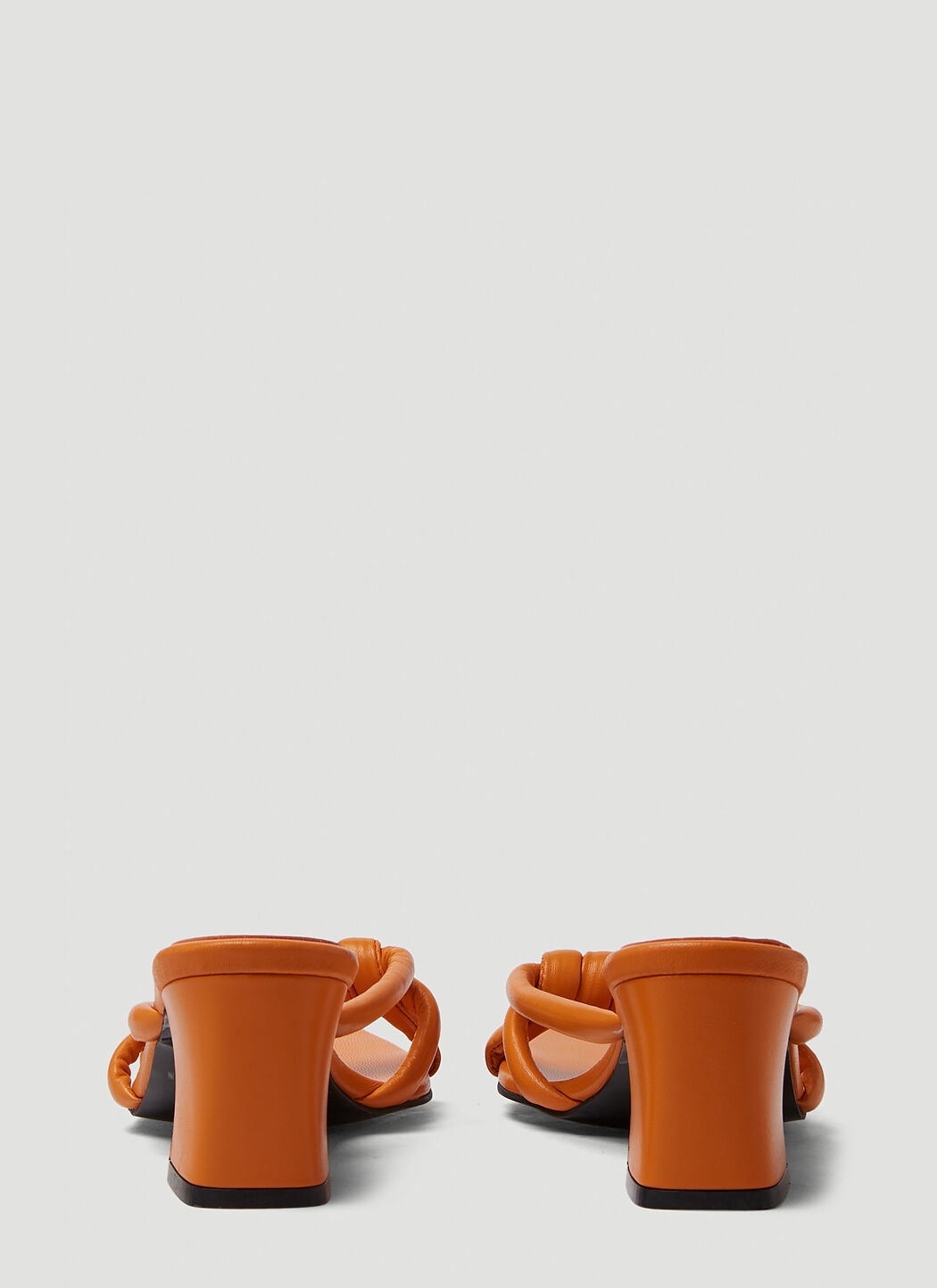 Noodle Knot Heeled Sandals - 4