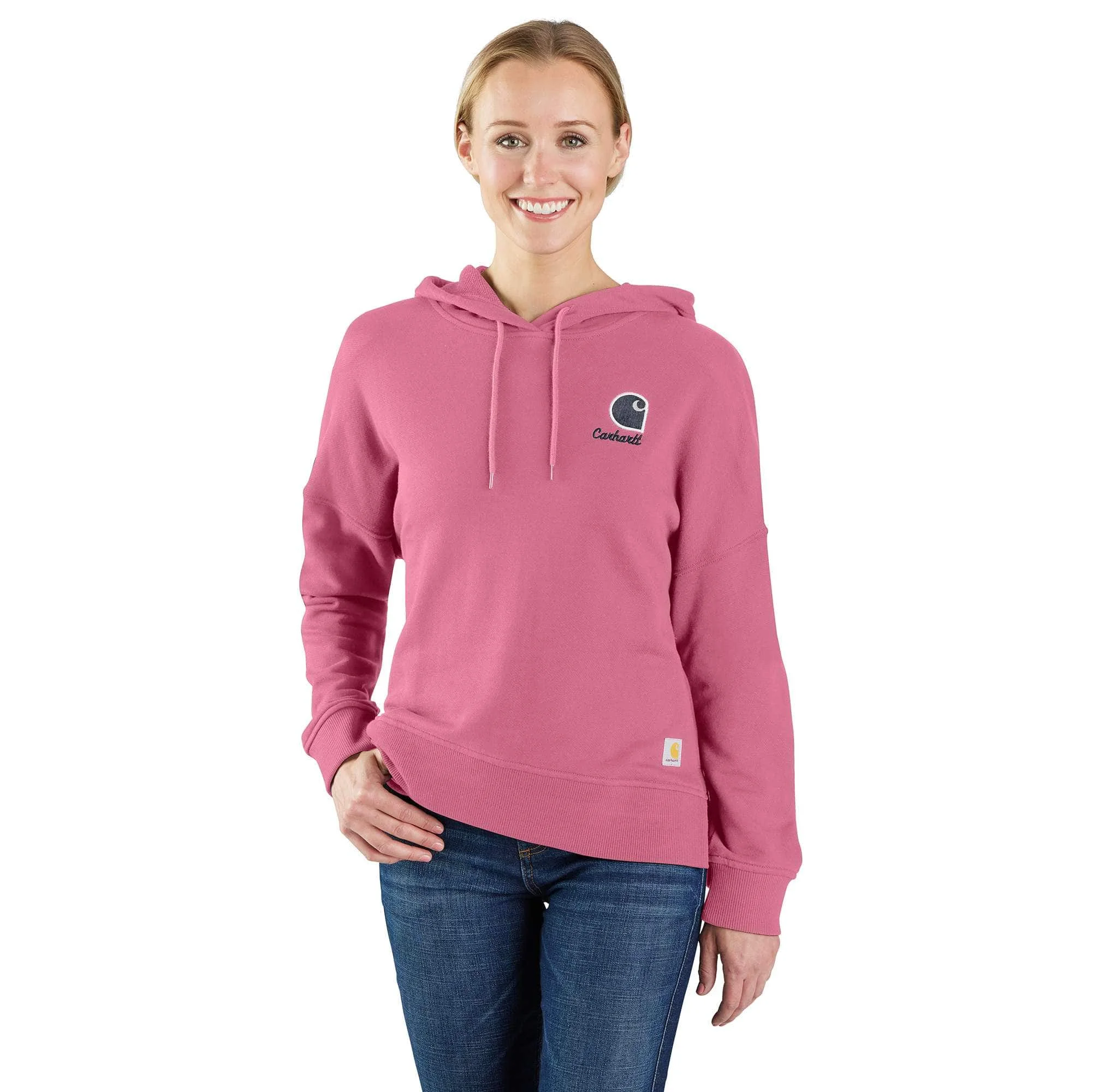 Women's TENCEL™ Fiber Series Loose Fit Graphic Hooded Sweatshirt - 1