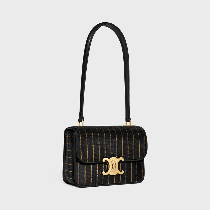 CELINE TEEN GARANCE bag IN STRIPED SEQUINS outlook