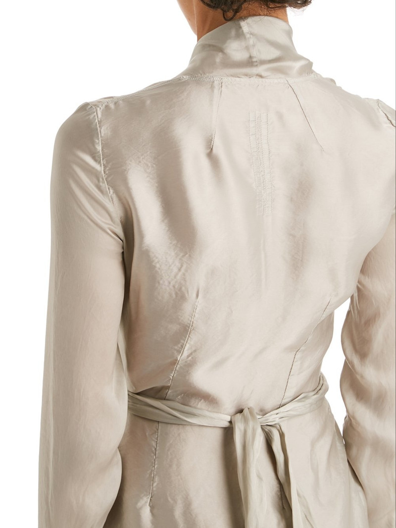 draped wrap midi dress 5