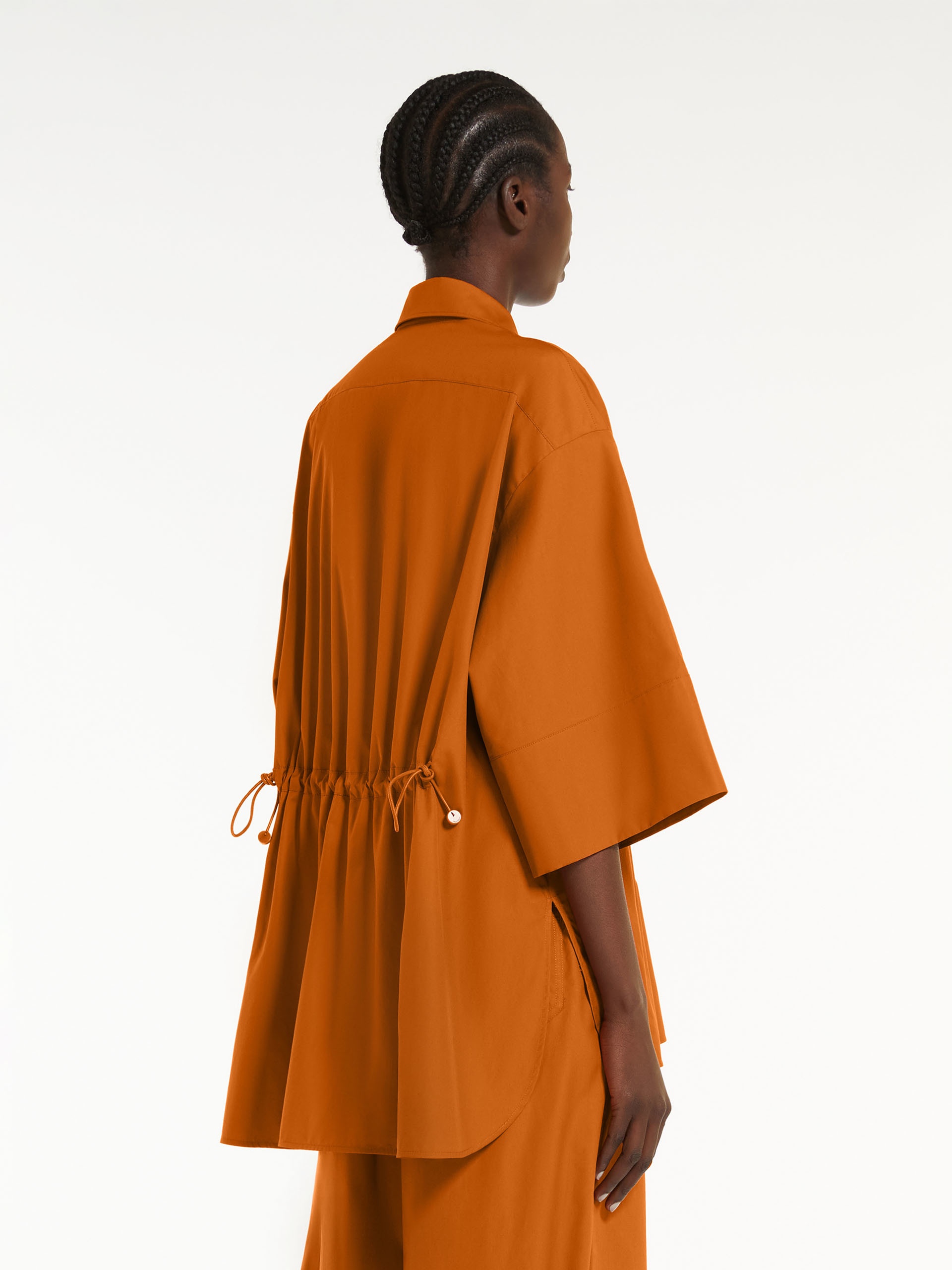 MARCH Loose-fitting cotton poplin shirt - 4