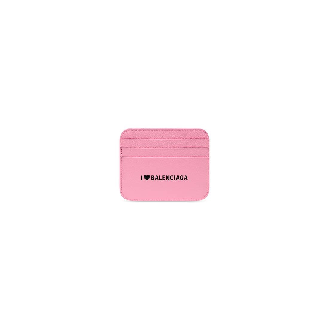 Women's Cash Card Holder With Split  in Pink - 1