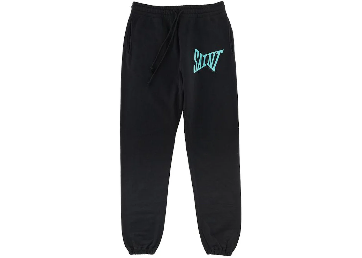 Saint Mxxxxxx Saint Sweatpants Black Blue - 1