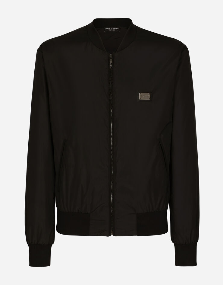 Dolce & Gabbana Nylon jacket with branded tag | REVERSIBLE