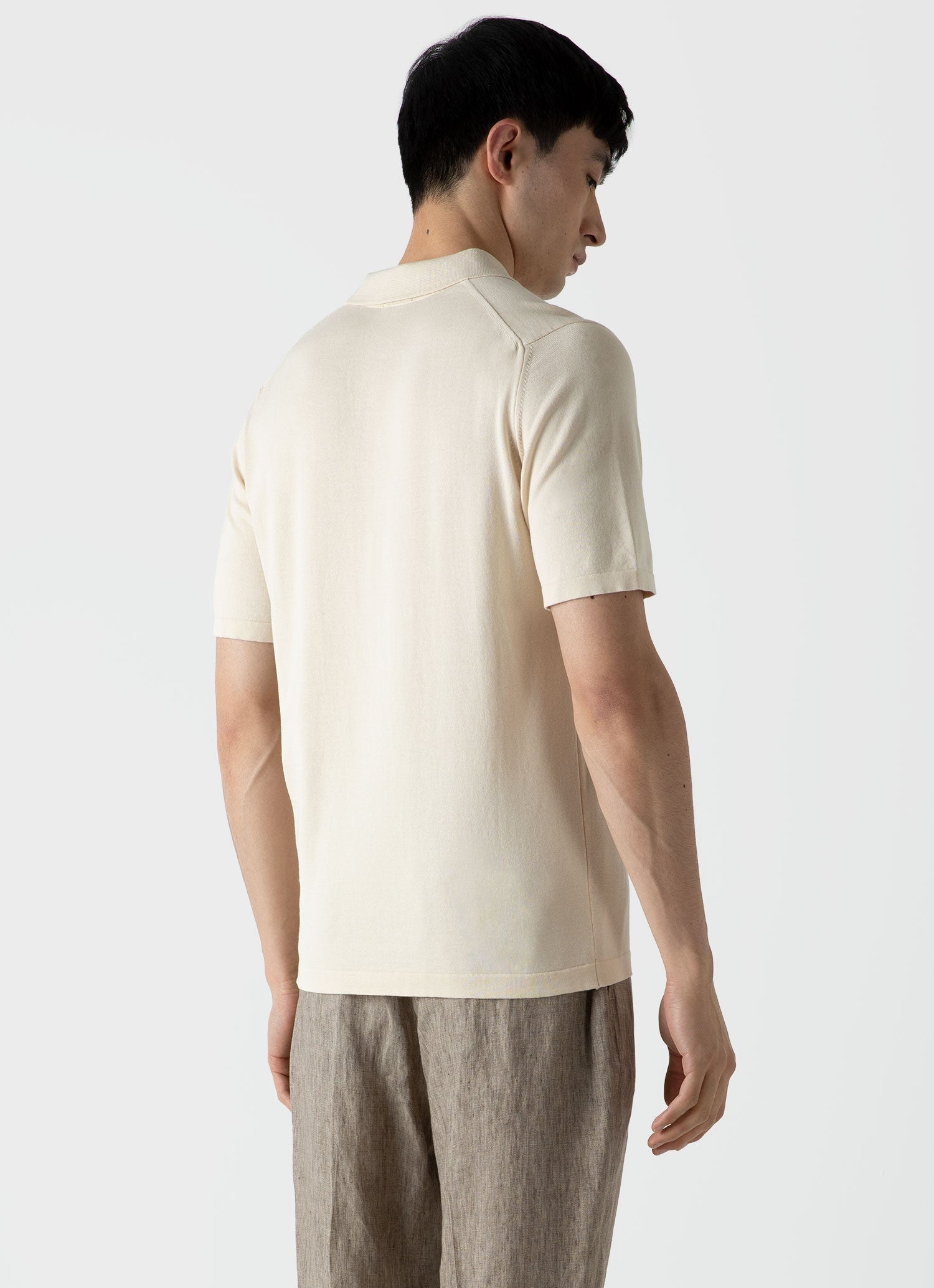 Sea Island Cotton Polo Shirt - 4