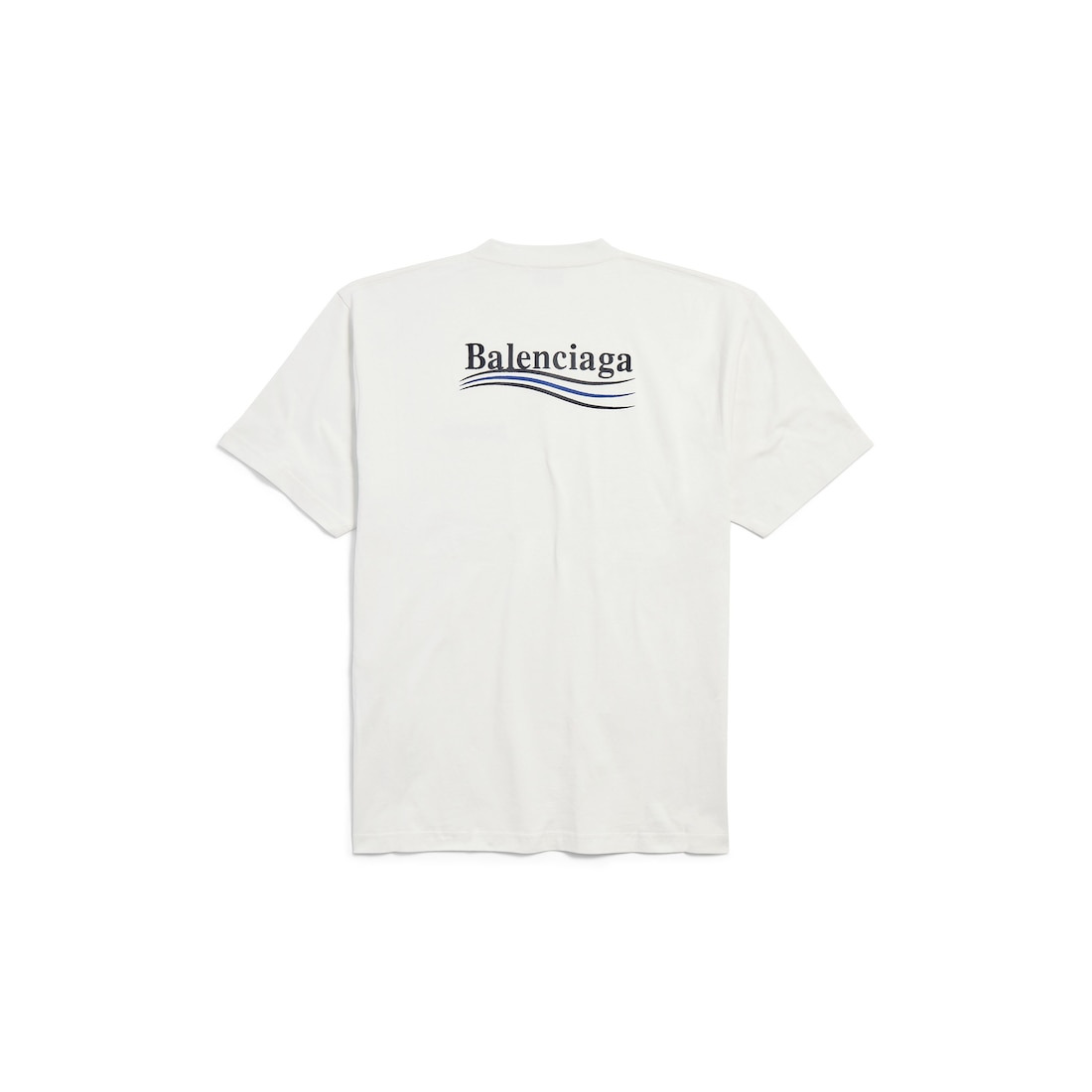 Women's Political Campaign T-shirt Large Fit in White - 7