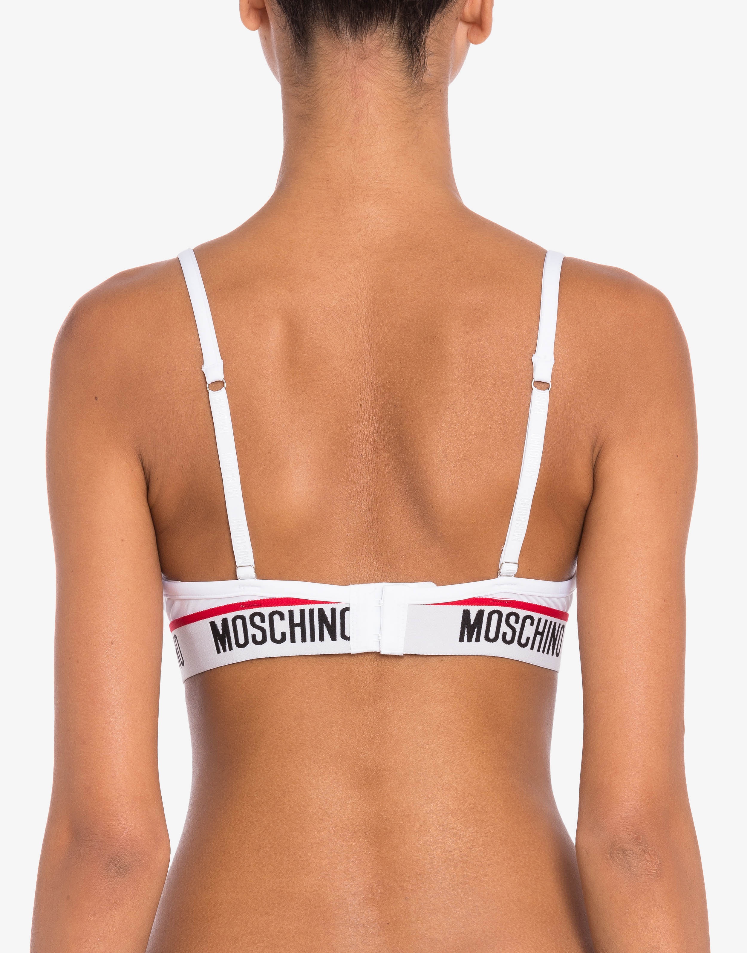 Bra with logo  Moschino Official Store