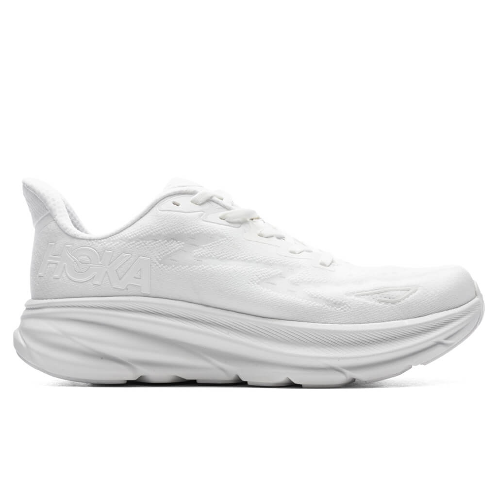 CLIFTON 9 - WHITE/WHITE - 1