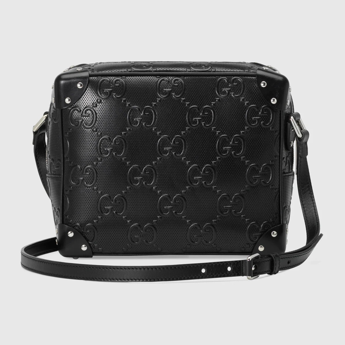 GG embossed shoulder bag - 3