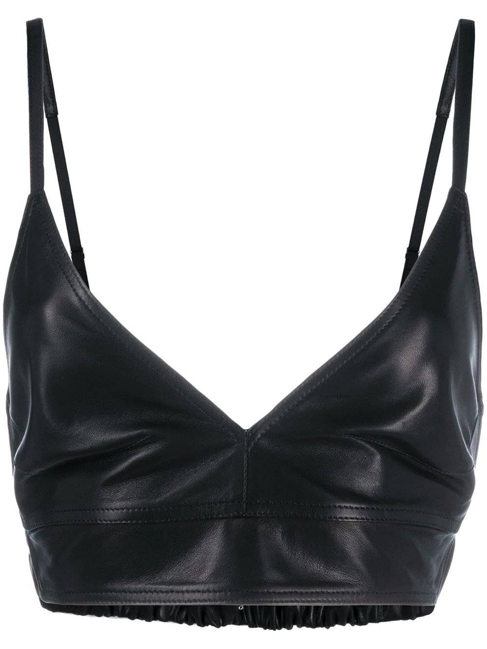 elasticated strap bralet  - 1