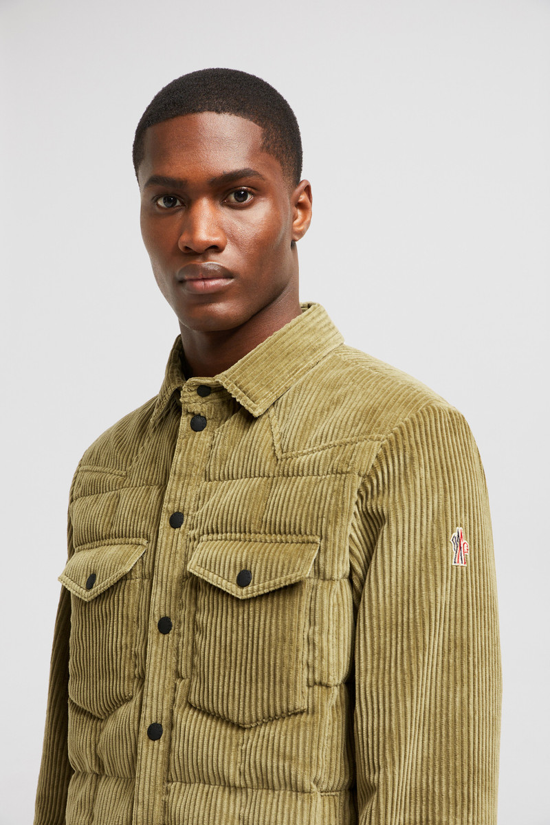 Gelt Corduroy Down Shirt Jacket 4