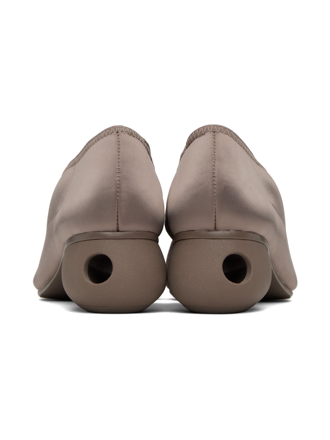 Taupe United Nude Edition Carve Pumps - 2