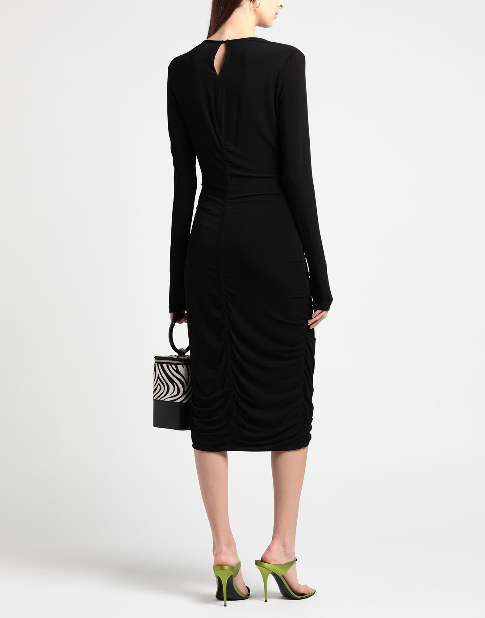 Black Women's Midi Dress - 4