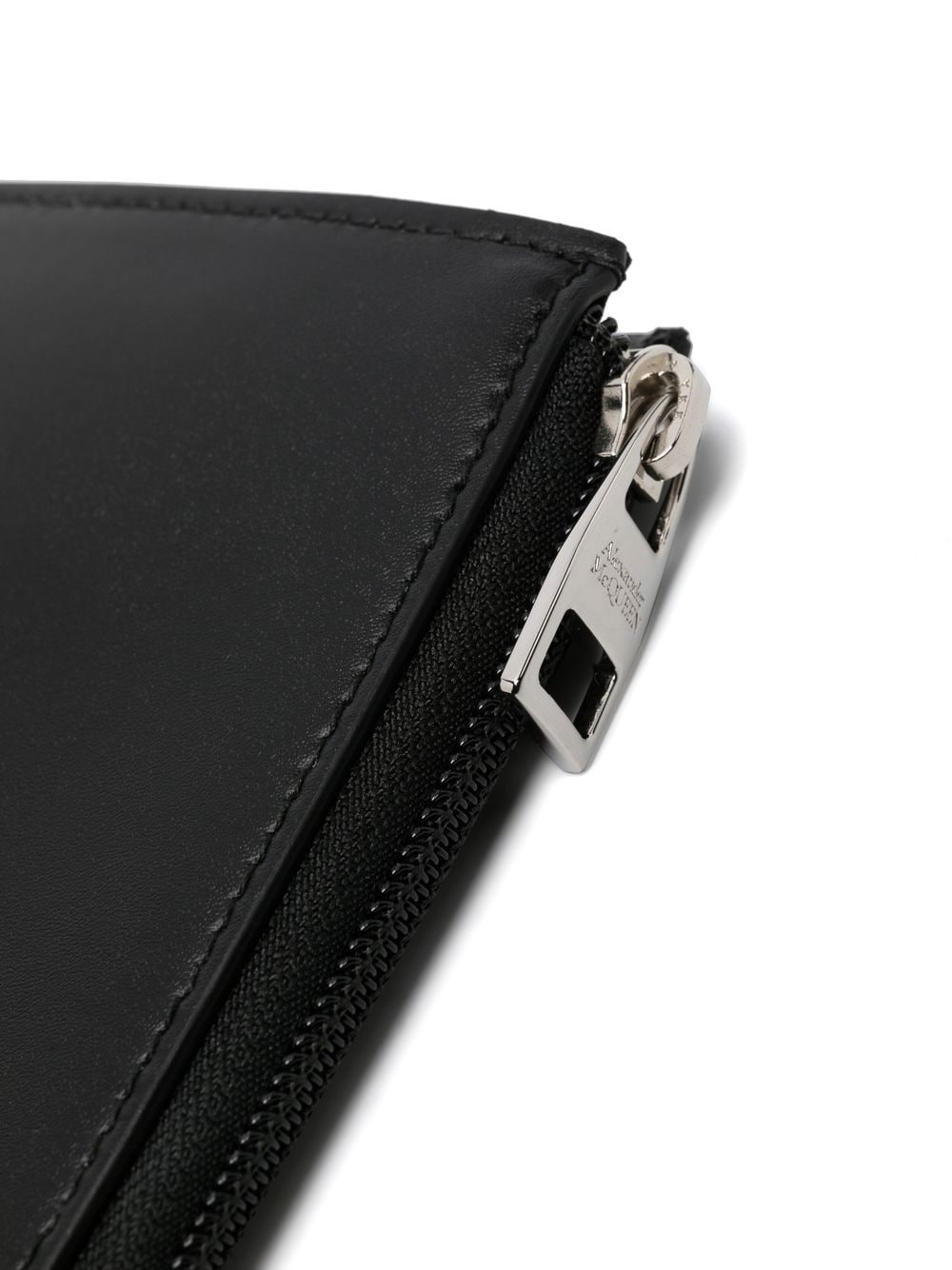 logo-print zip wallet - 3