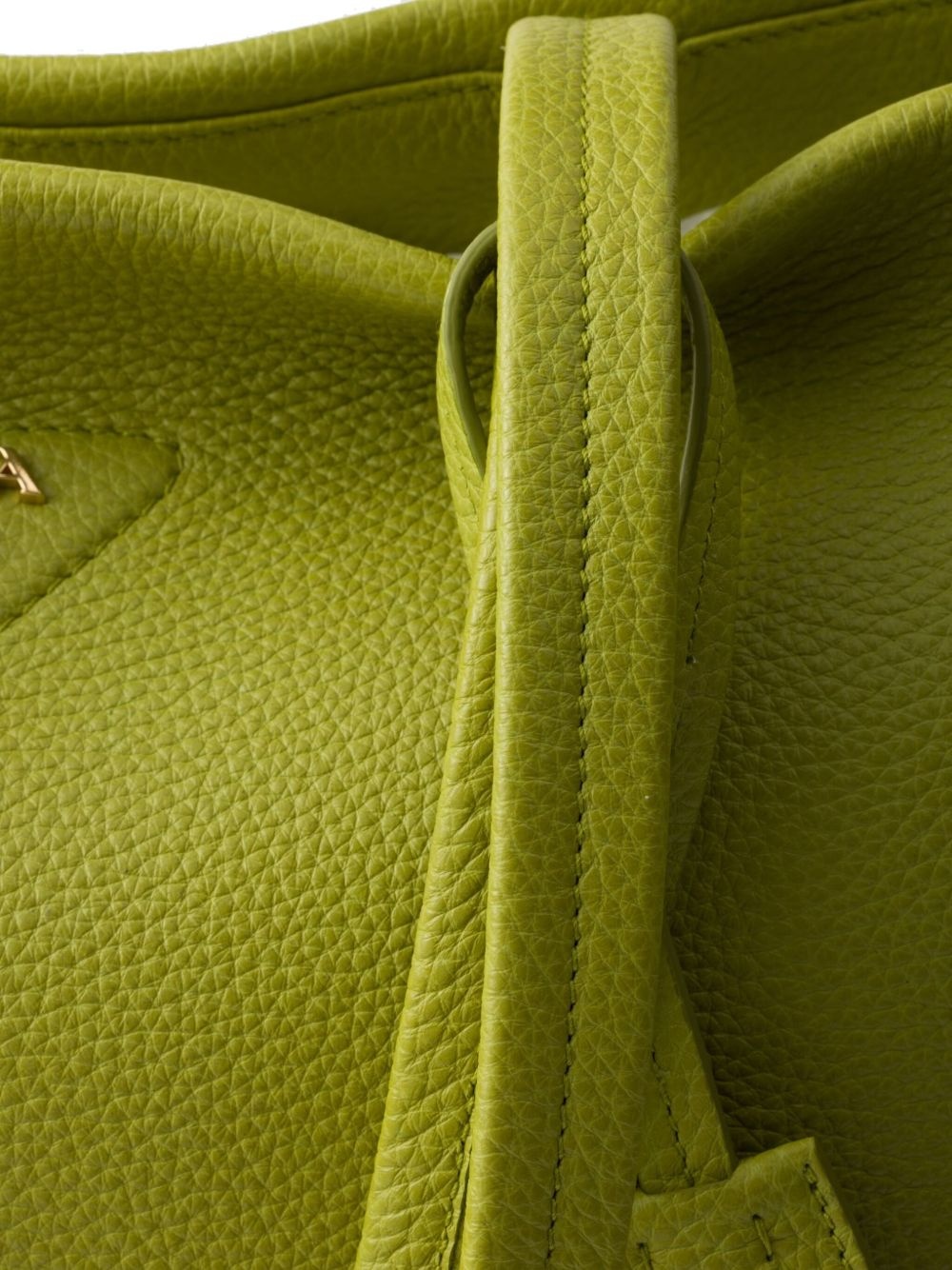 large leather tote bag - 7