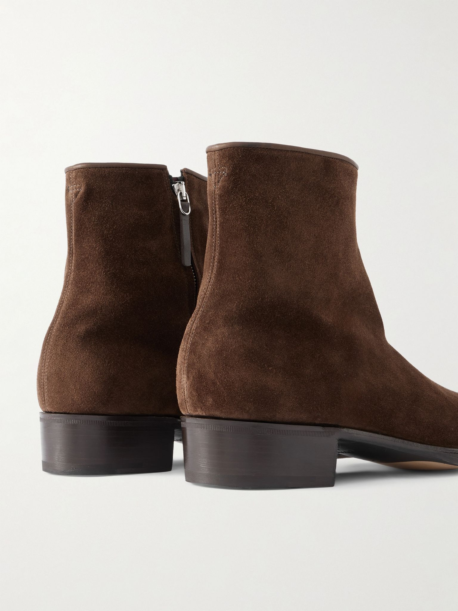Freddi Suede Boots Brown - 5