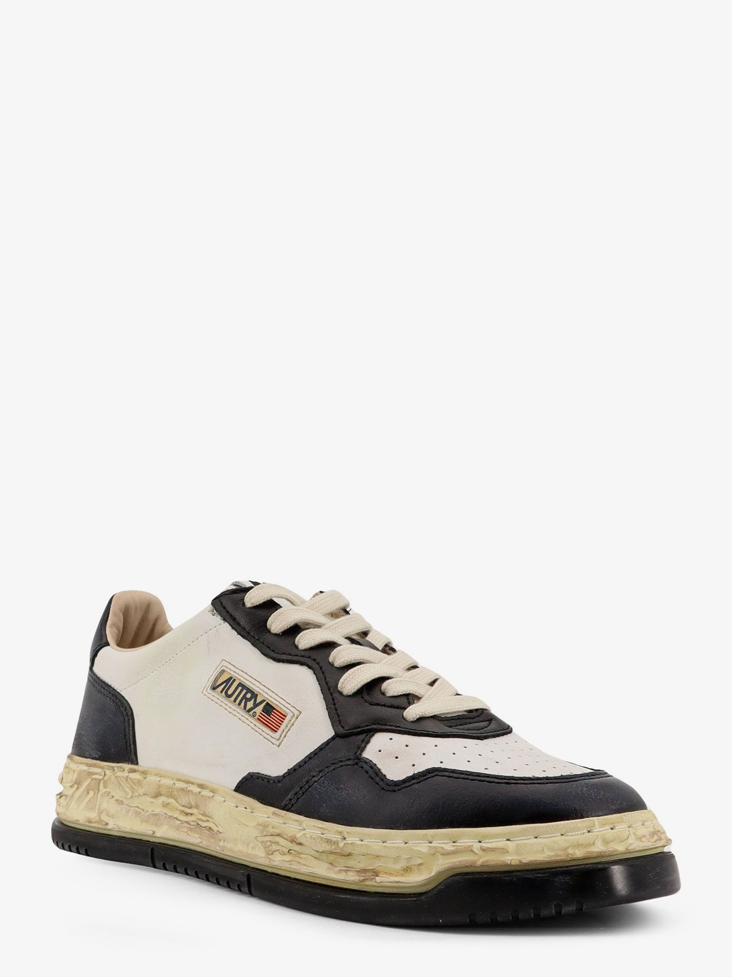 AUTRY X MIHARA YASUHIRO - Autry X Mihara Yasuhiro Super Vintage Low Leather Sneakers - 2
