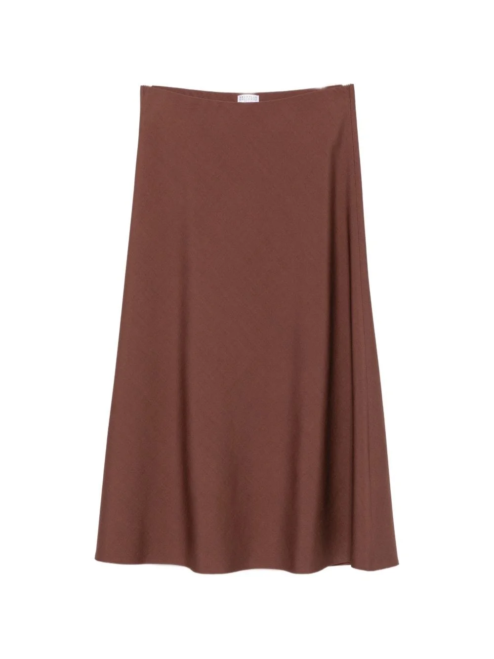 Wool blend midi skirt - 1