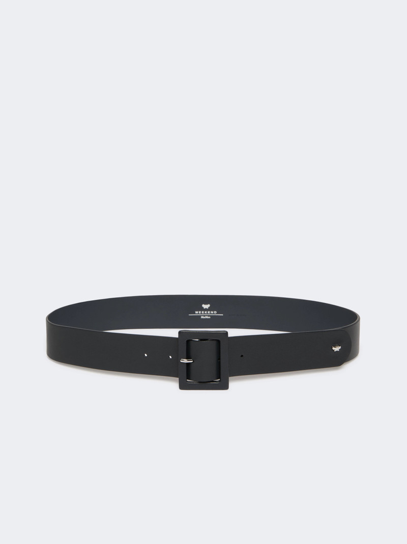 BRIO Shiny Nappa leather belt - ULTRAMARINE 3
