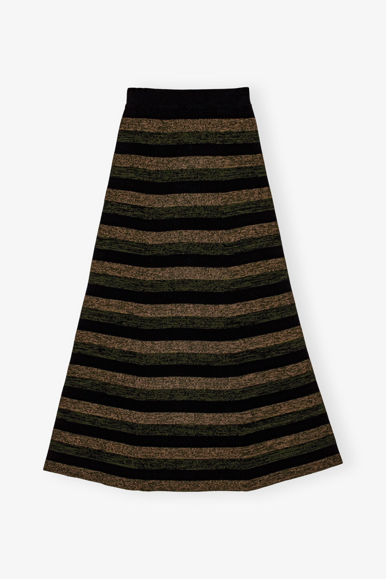 RIBBED MERINO MAXI SKIRT - 5