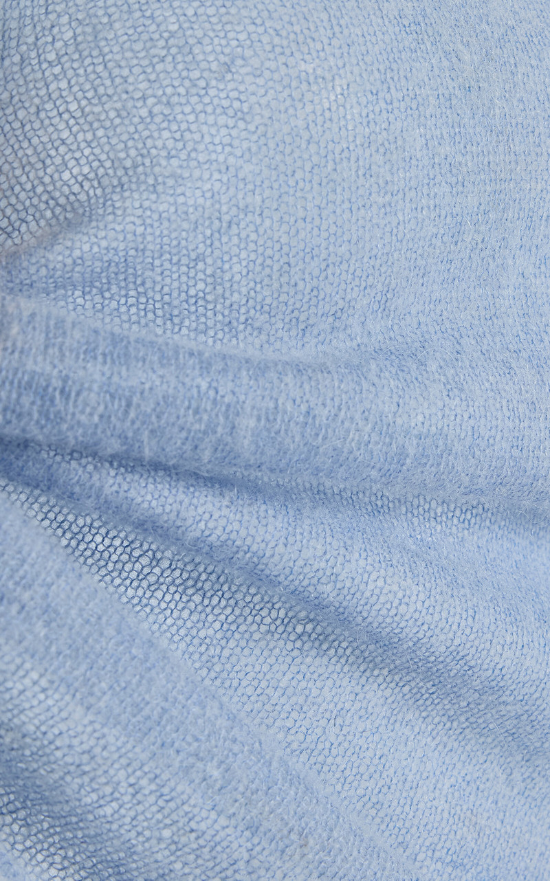 Tiff Knit Wool-Cashmere Top blue 5