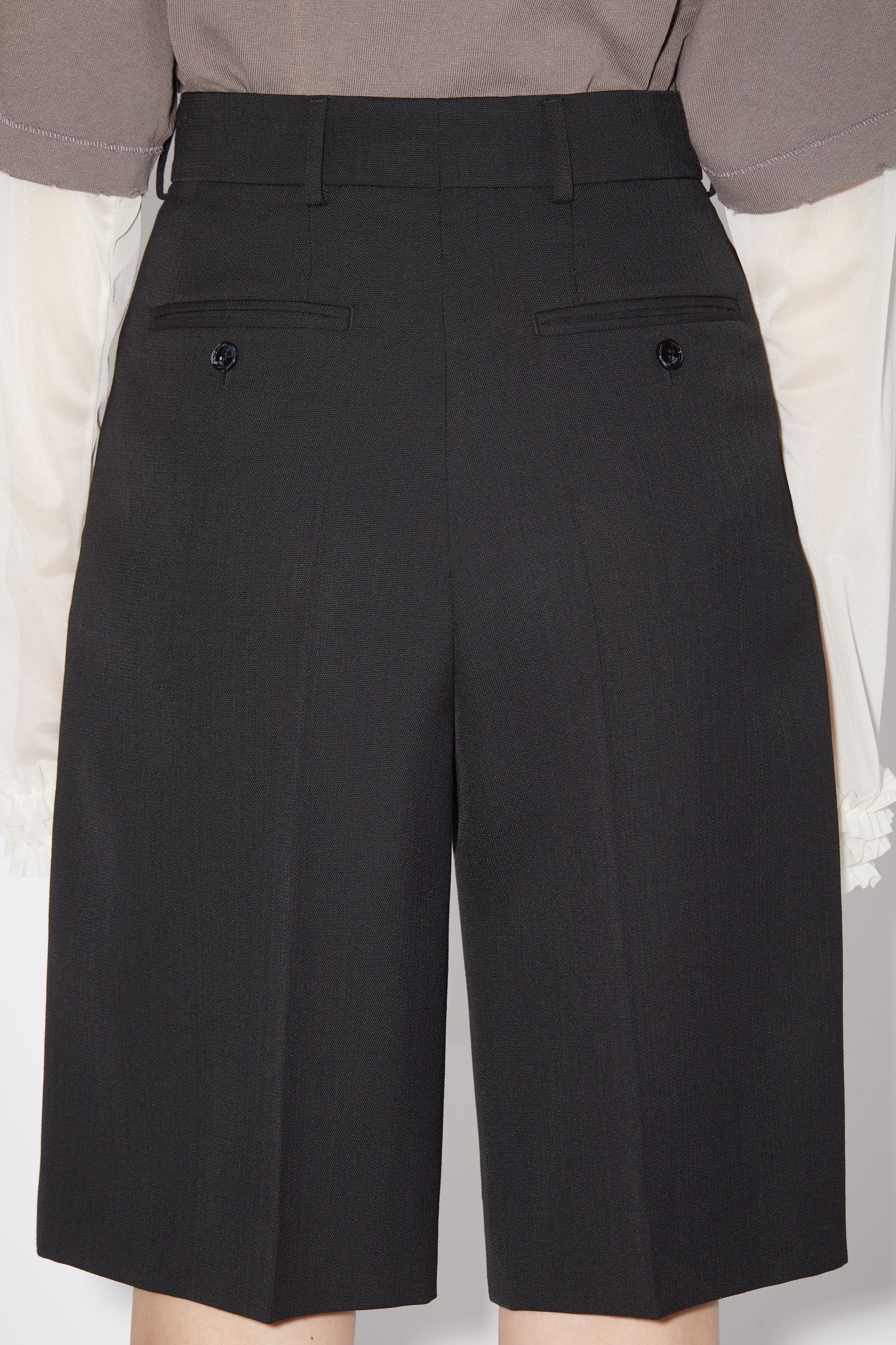 Tailored shorts - Black - 6