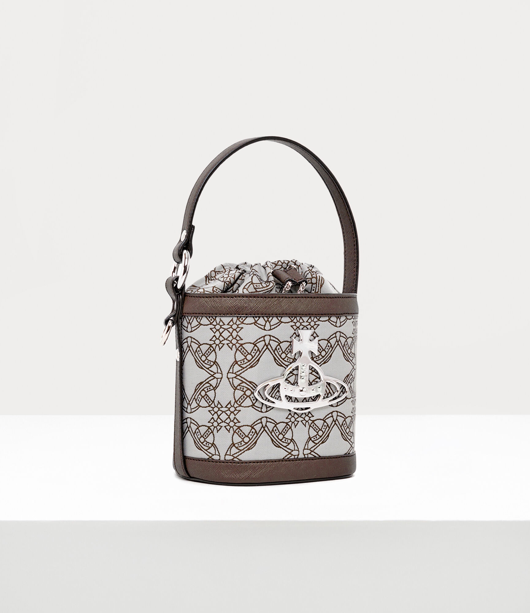 DAISY SMALL DRAWSTRING BUCKET BAG - 6