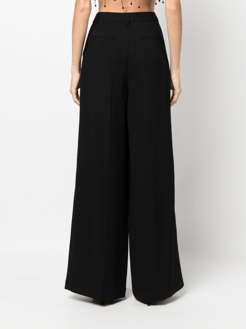 Sanaz pleated palazzo pants 4