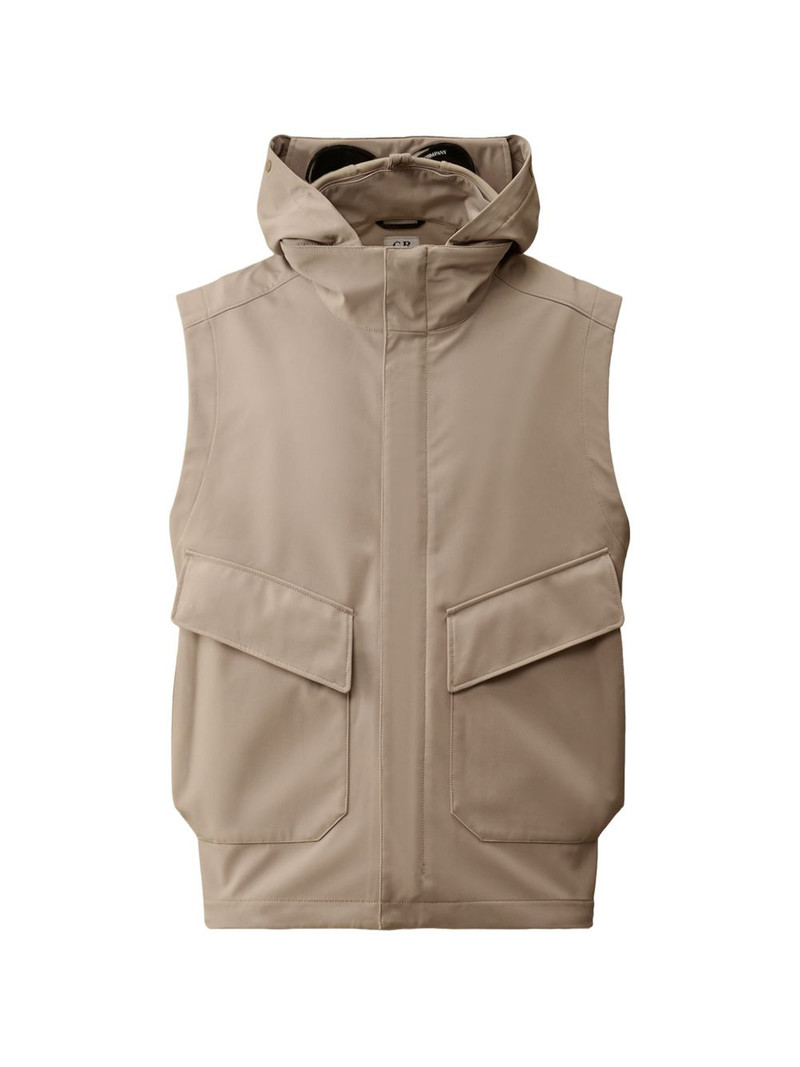 hooded pocket waistcoat 1