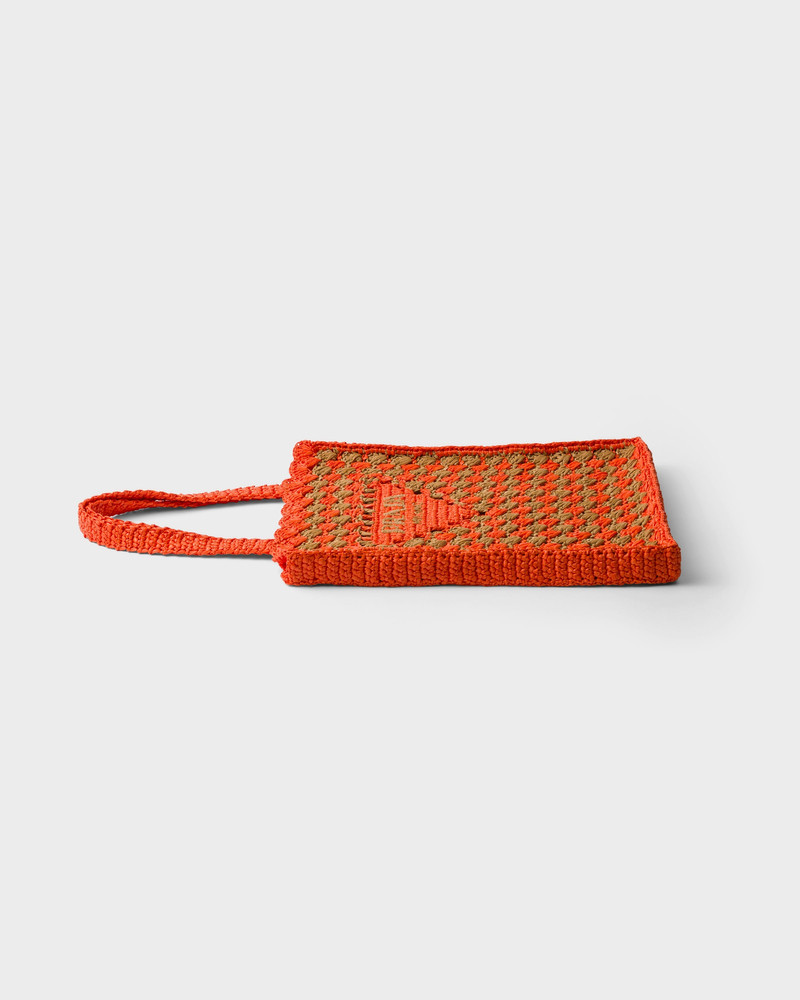 Prada Crochet tote bag outlook