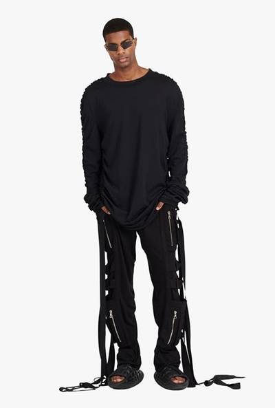 Balmain Black cotton top outlook