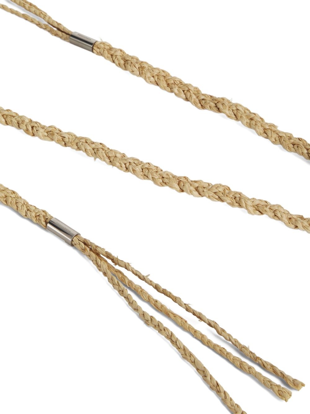 raffia belt - 2