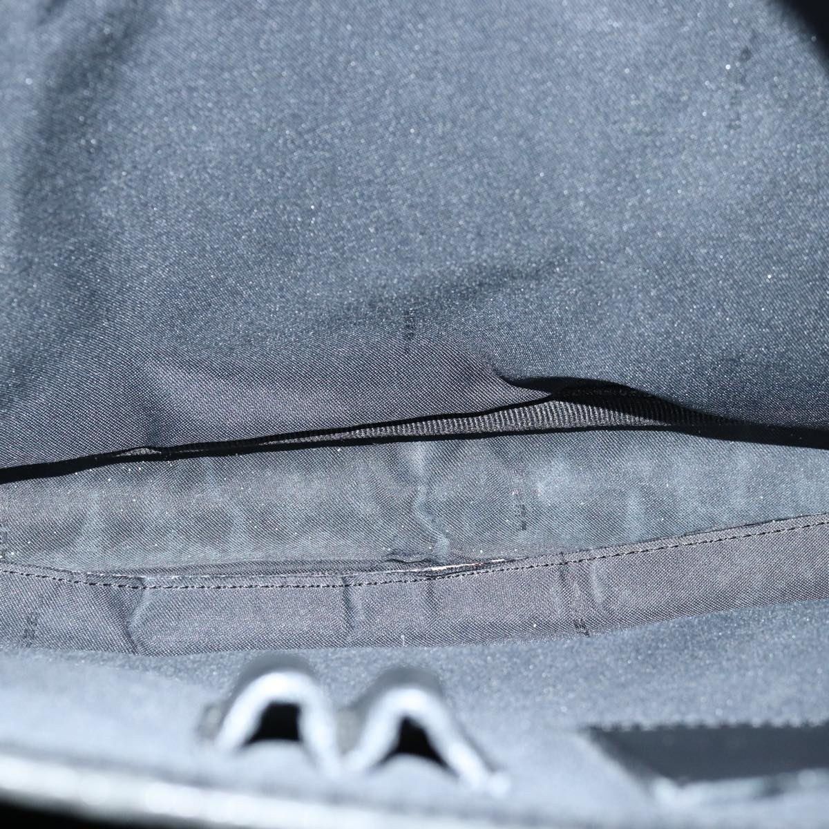 FENDI Zucchino Canvas Hand Bag Brown Black - 16