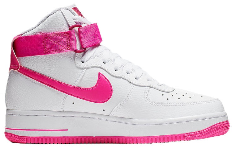 (WMNS) Nike Air Force 1 High 'White Fuchsia' 334031-110 - 2