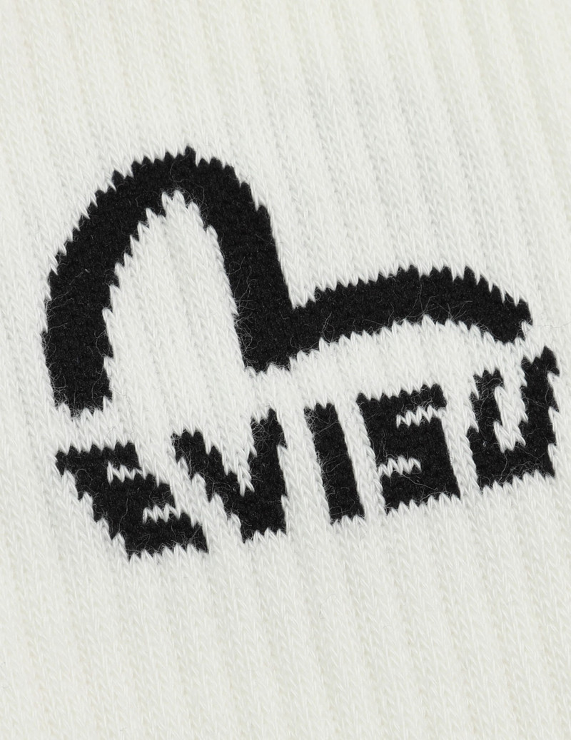 EVISU SEAGULL AND LOGO JACQUARD MID SOCKS outlook