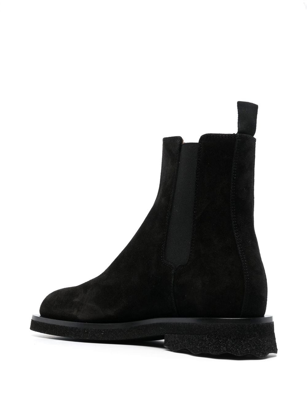logo-print ankle boots - 3