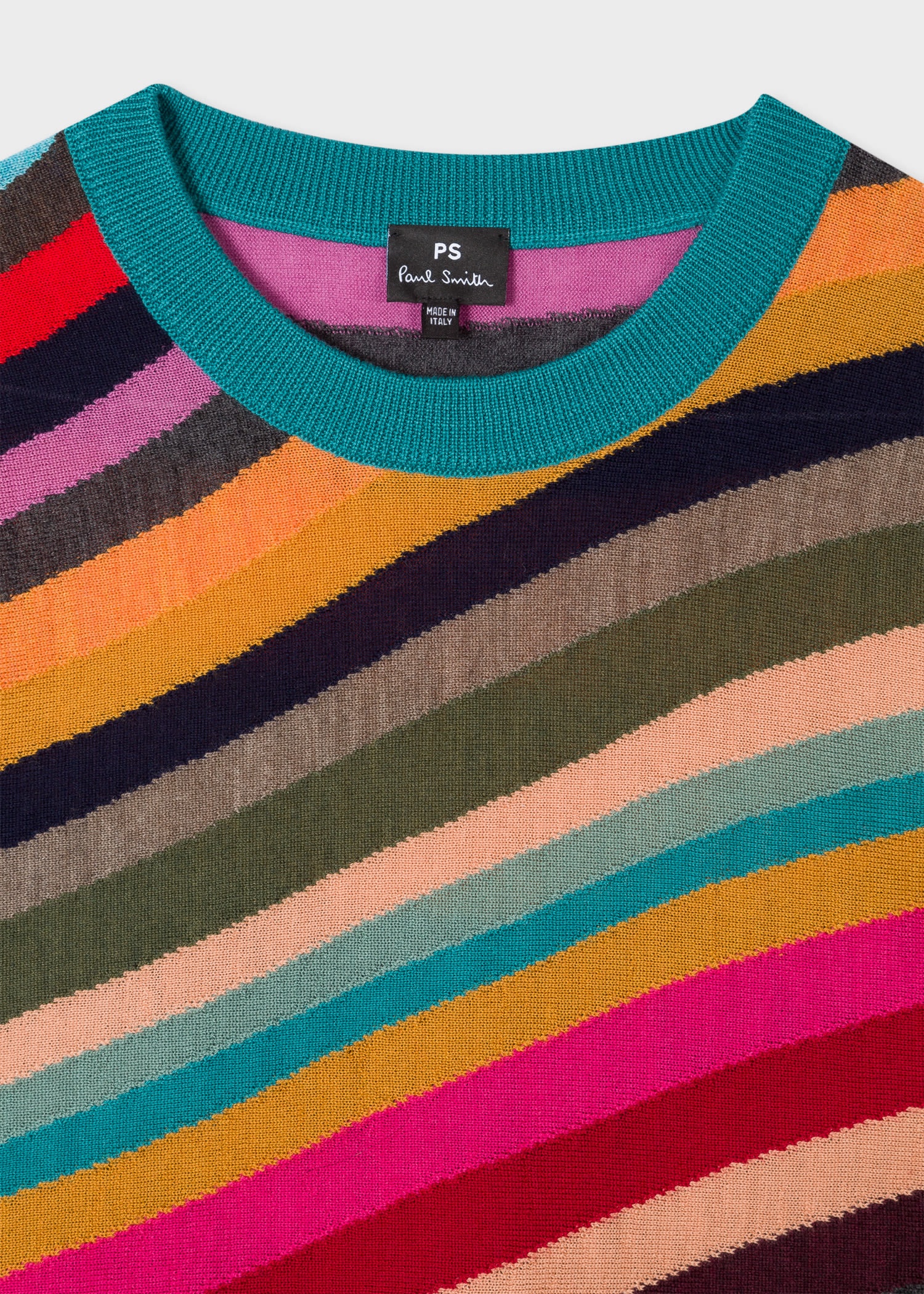 'Swirl' Intarsia Merino Sweater - 3