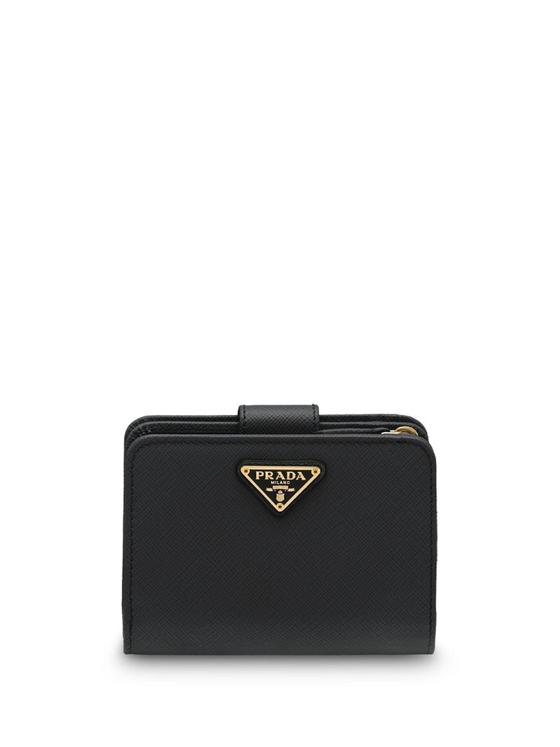 Prada saffiano leather small wallet outlook