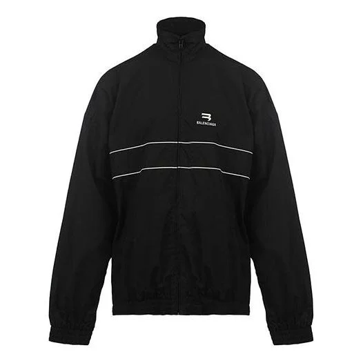 Balenciaga Sporty B Tracksuit Jacket 'Black' 681882TYB181000 - 1