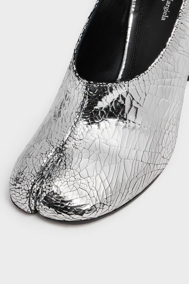 Tabi décolleté pump broken mirror 5