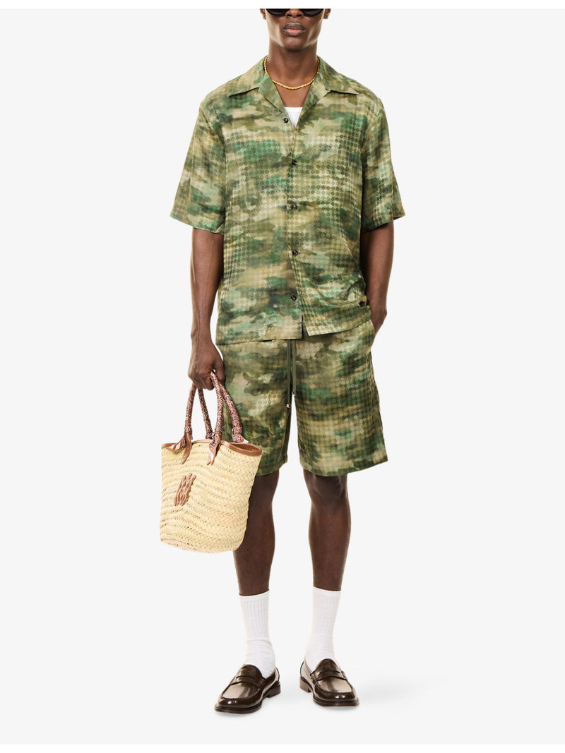 AMIRI Quad Camouflage Woven Shorts outlook