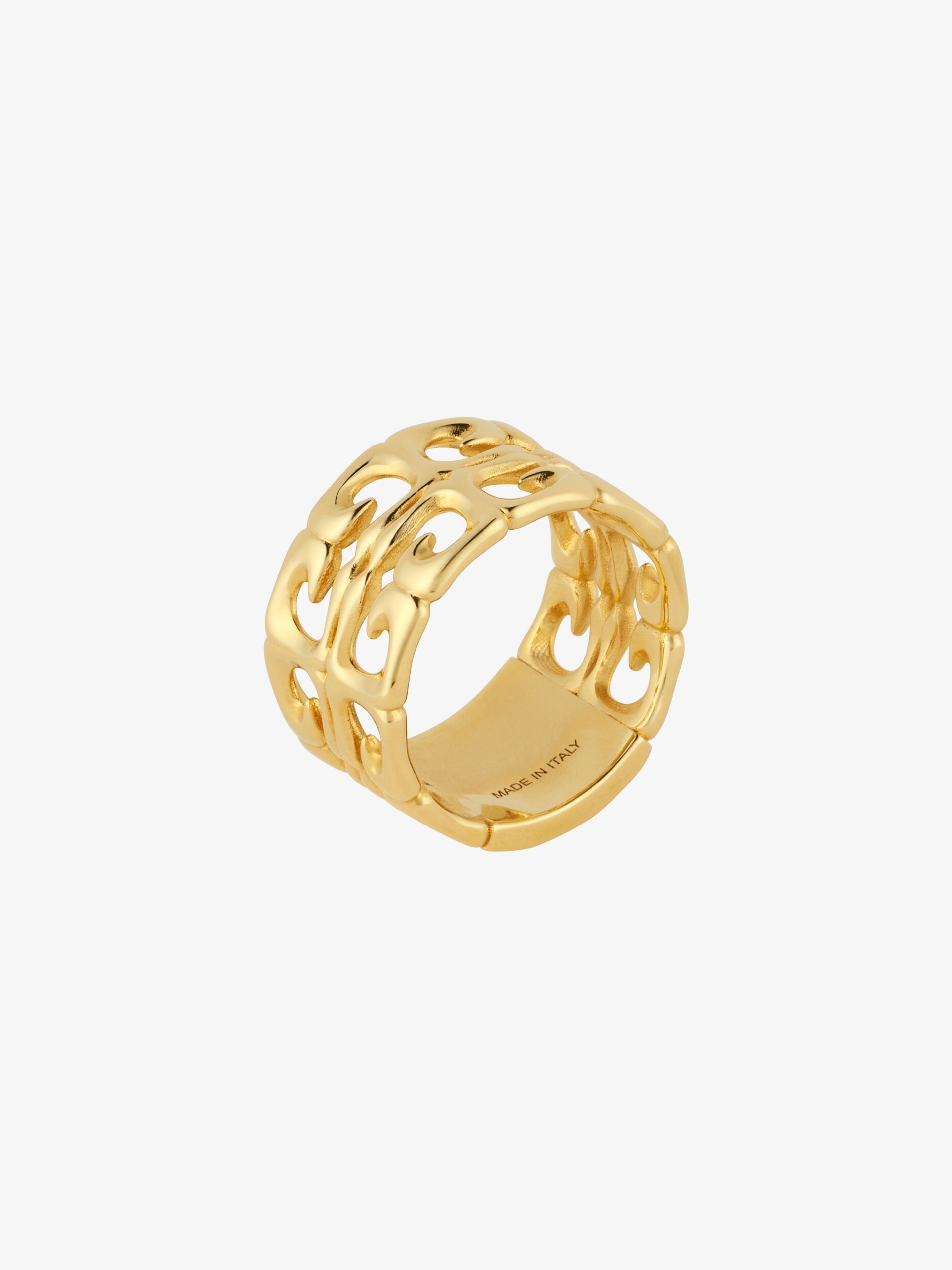 4G LIQUID RING IN METAL - 4