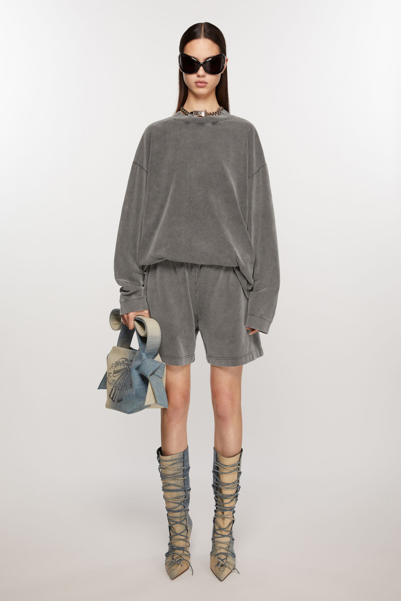 Acne Studios Musubi mini shoulder bag - Dusty blue outlook