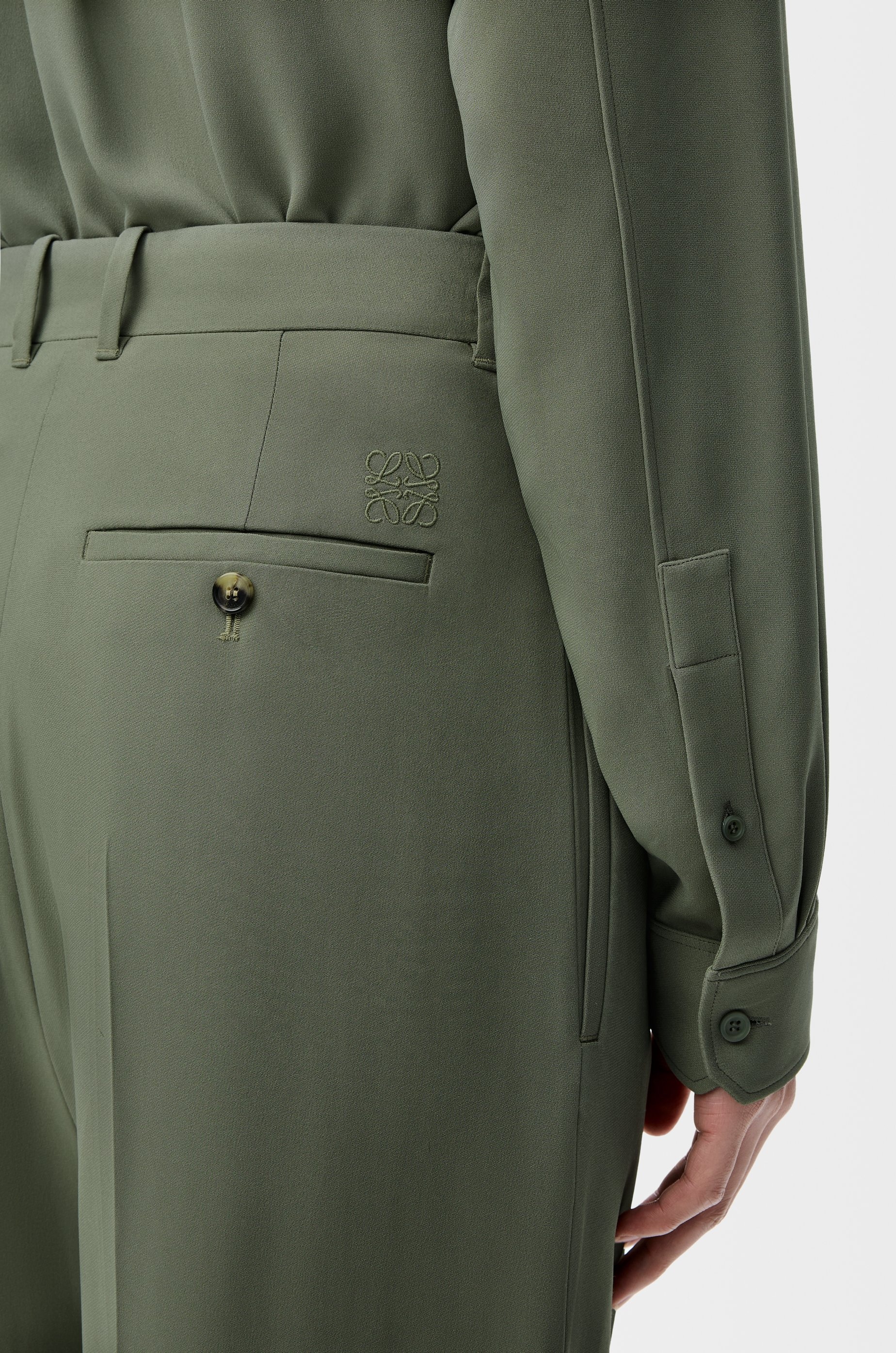 Trousers in viscose blend - 5