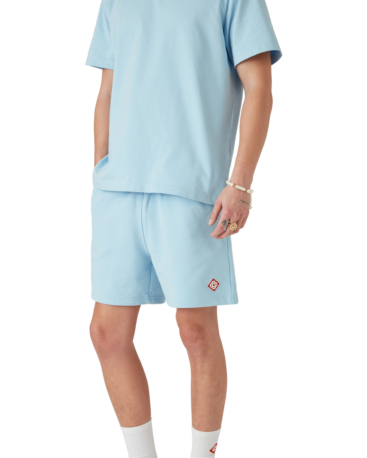 Diamond Logo Sweatshorts | Casablanca Paris - 4